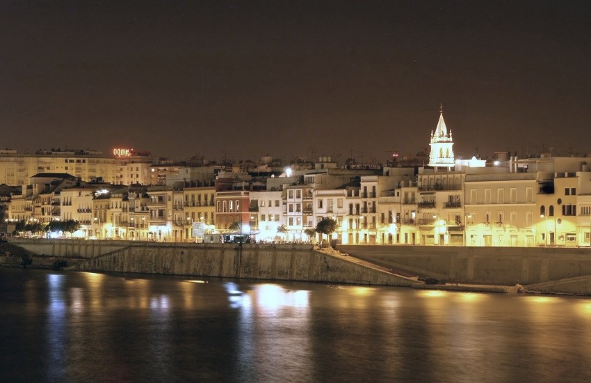 Seville Skyline Night