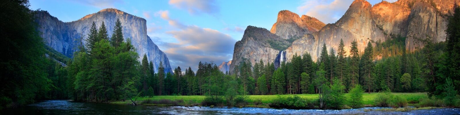 Yosemite Sunset Panorama