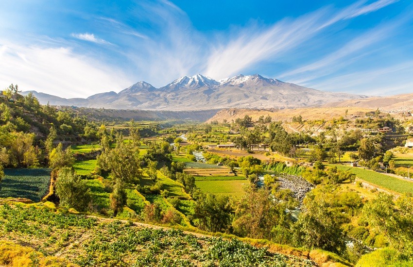 Peru Arequipa Landscape