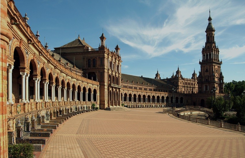 Plaza de Espana in Seville