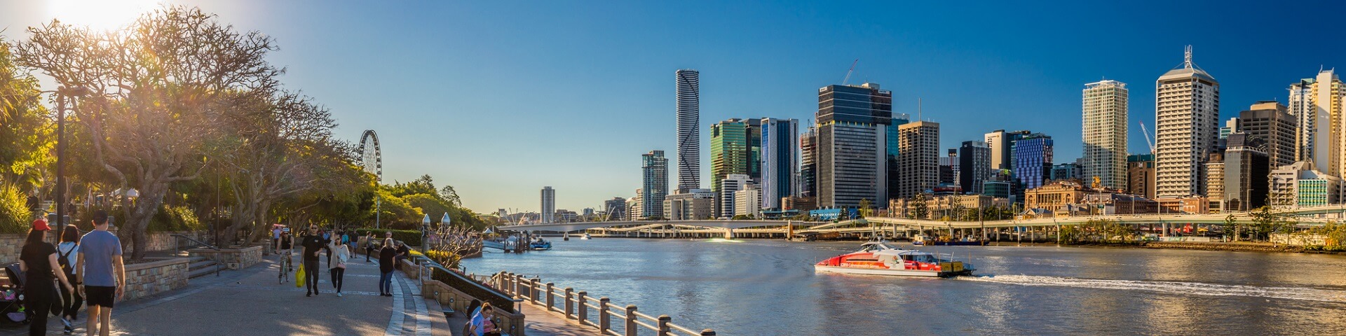 Brisbane Riverwalk Banner